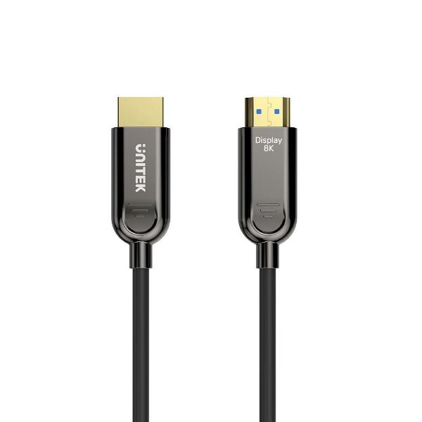 Picture of 10M 8K HDMI Fiber Optic 2.1 Cable & Supports 48Gbps. Support Max Res up to 8K@60Hz