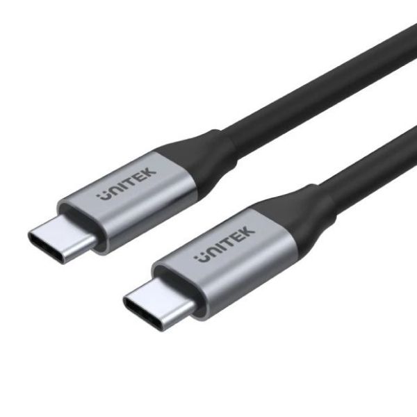 Picture of 2m USB-C to USB-C 3.1 Gen1 Cable for Syncing & Charging. Supports up to 100W USB PD.