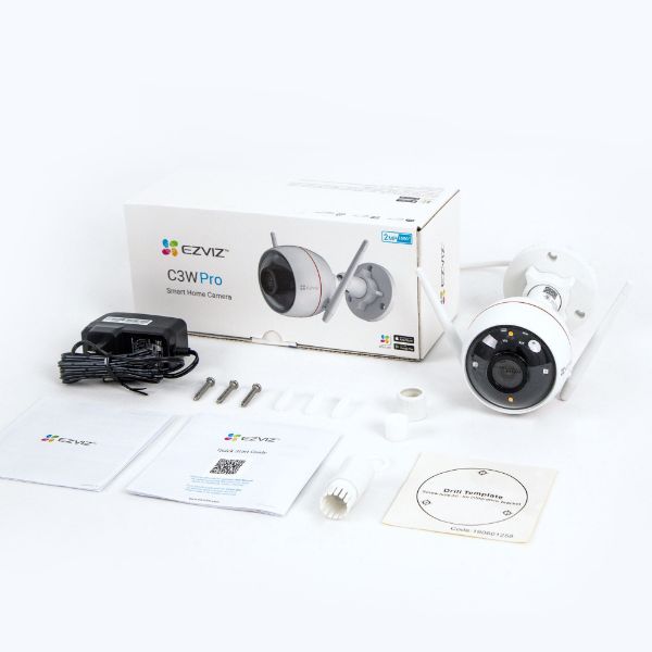 Picture of C3W PRO 2MP Outdoor WiFi Smart Home Camera Colour Night Vision. 2.8mm Lens 1/2.7''