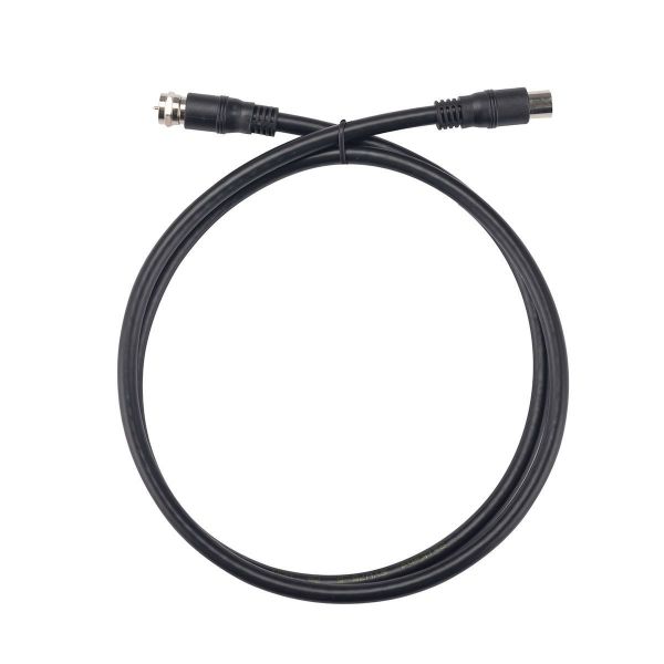 Picture of 2m RF PAL Male to F-Type Male Coaxial Cable