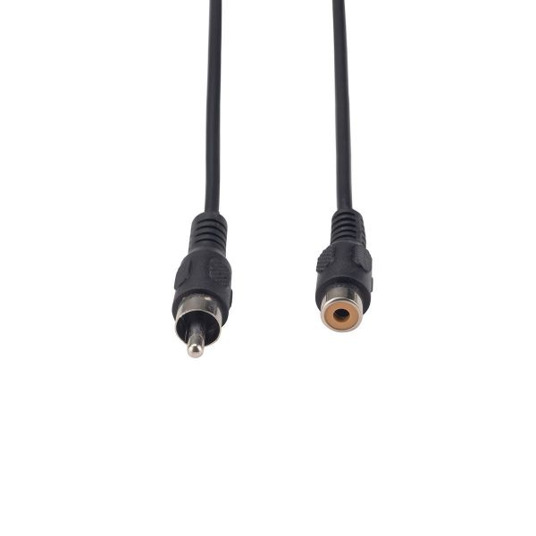 Picture of 2m RCA Plug to Socket Extension Cable 30AWG