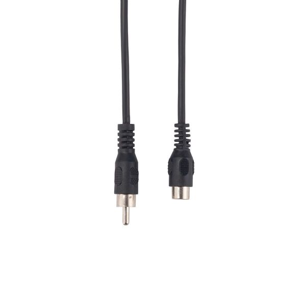 Picture of 2m RCA Plug to Socket Extension Cable 30AWG