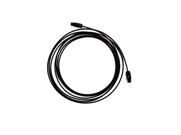 Picture of 1m Toslink Slimline Audio Optic Cable OD: 22mm