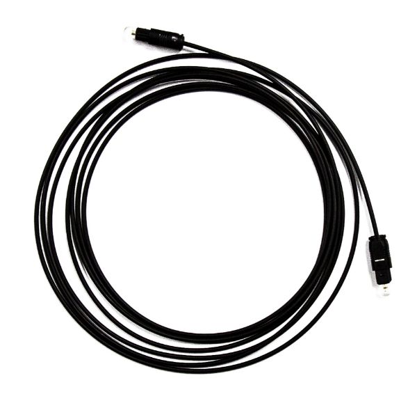 Picture of 1m Toslink Slimline Audio Optic Cable OD: 22mm