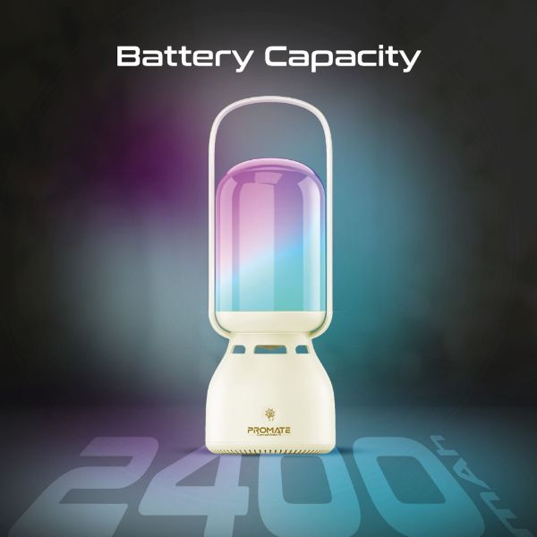 Picture of 2-in-1 Portable Camping LED Multifunctional Speaker Light 2400mAh Built-in Battery 5W