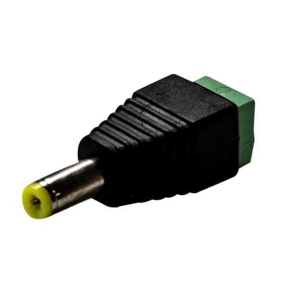 Picture of DC Jack Adaptor w/ Polarity Marked on Connector