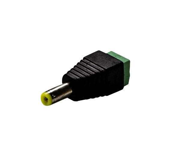 Picture of DC Jack Adaptor w/ Polarity Marked on Connector