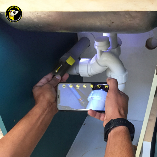 Picture of Plus - Multipurpose Wireless Inspection Camera & Pulling Tool Kit. 720p HD Streaming.