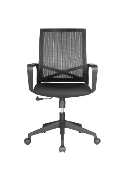 Picture of Office Chair. Ergonomic w/ Breathable Mesh Back Pneumatic Seat-Height Adjust