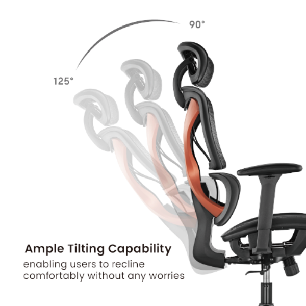 Picture of SpineX Ergonomic Office Chair w/ Posture Enhancement