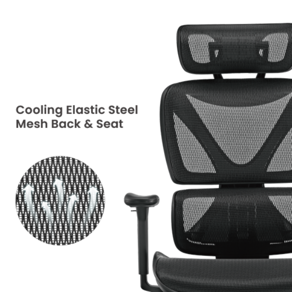 Picture of SpineX Ergonomic Office Chair w/ Posture Enhancement