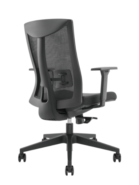 Picture of Office Chair w/ Ergonomic & Breathable Mesh Pneumatic Seat-Height Adjust