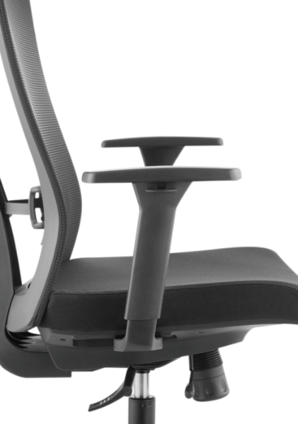 Picture of Office Chair w/ Ergonomic & Breathable Mesh Pneumatic Seat-Height Adjust