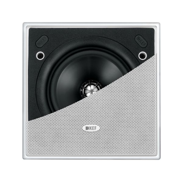 Picture of Ultra Thin Bezel 5.25in Square In-Wall & Ceiling Speaker. UTB Ultra Thin Bezel . 130mm Uni-Q