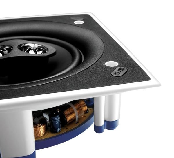 Picture of Ultra Thin Bezel 6.5'' Dual Stereo Square In-Ceiling Speak Asymmetrical tweeter isl& for