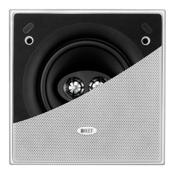Picture of Ultra Thin Bezel 6.5'' Dual Stereo Square In-Ceiling Speak Asymmetrical tweeter isl& for