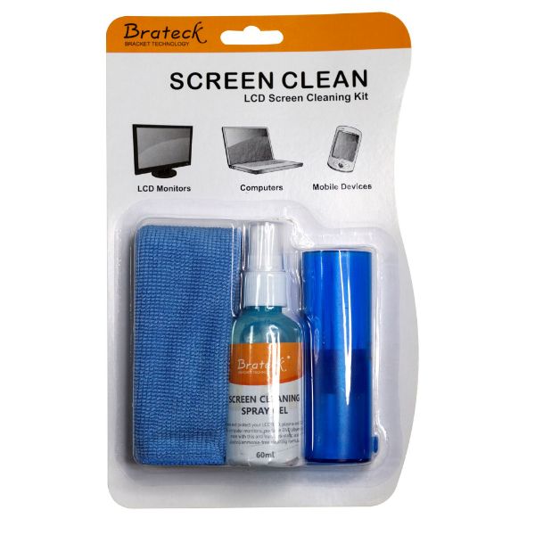 Picture of LCD Cleaning Kit. Include 60ml non-drip cleaning liquid anti-static brush