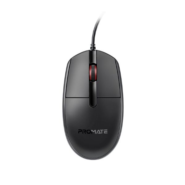 Picture of 3-Button Wired Optical Mouse w/ 1200dpi. Eronomic Design