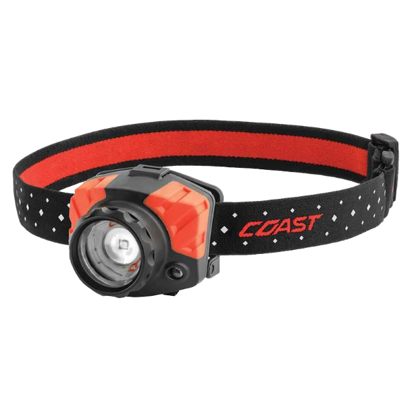 Picture of LED Headlamp with Dual-Col White & Red Beam. 650 Lumens. IP54 Water & Dust Resistant 19