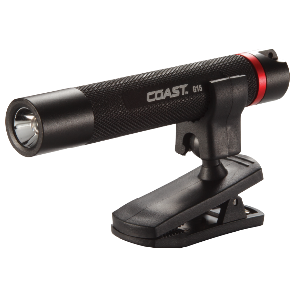 Picture of 20m Beam LED Insp Torch Light w/ Pocket Clip-on & Go Hands Free