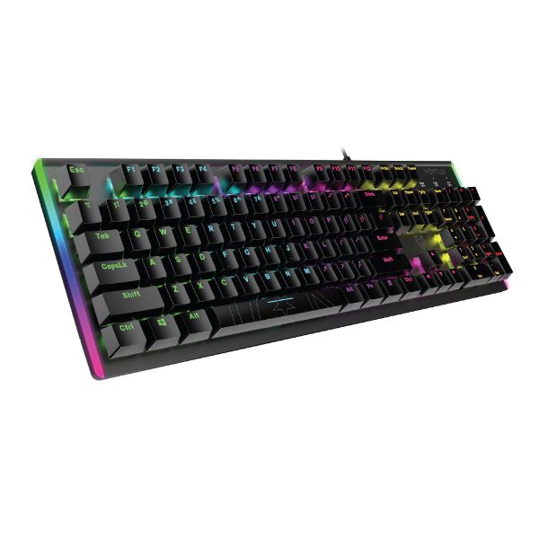 Picture of High Performance Mechanical Gaming Keyboard with RGB Backl Blue Mechanical Keys for Faste