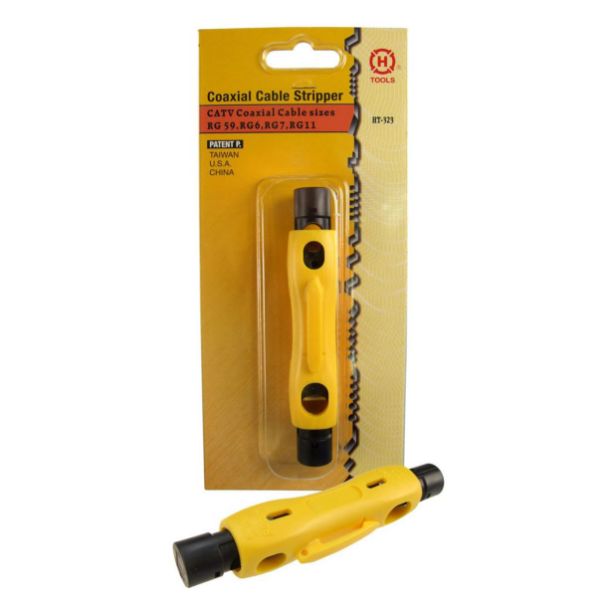 Picture of 2x blade Coaxial Cable Stripper RG59/62/6/11/7/213/8