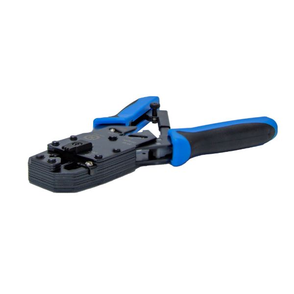 Picture of RJ45/RJ12/RJ11R RJ14/DEC Modular Crimping Tool Professional Series Includes