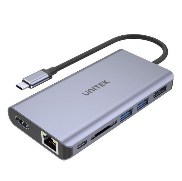 Picture of 7-in-1 USB 3.1 Multi-Port Hub w/ USB-C Connector. Includes 1x HDMI Port 1x