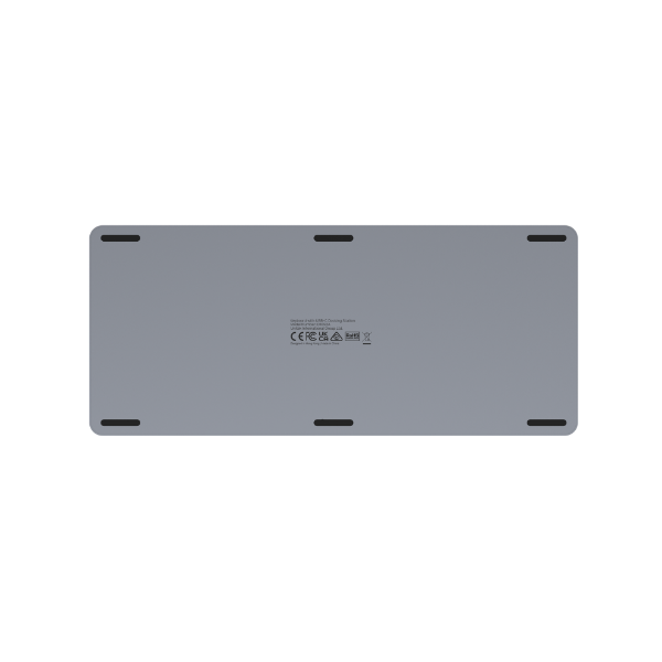 Picture of 9-in-1 Hub w/ Keyboard. Back Light & Ergonomic Design. 3x USB-A Ports 1x HDMI