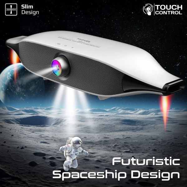 Picture of 20W BassBoost Quad Speaker Bluetooth RGB Soundbar. 12 RGB Modes Up to 30 Hours