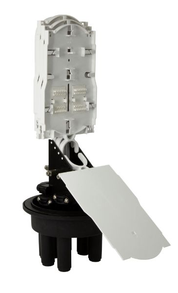 Picture of Outdoor IP68 Fibre Dome Enclosure Holds up to 48 Fibres (2 Trays x 24 Ports)