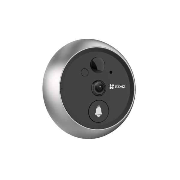Picture of 2K Wire-Free Smart Video Peephole Doorbell 4.3'' Colour View Touch Screen. 166 Deg FOV