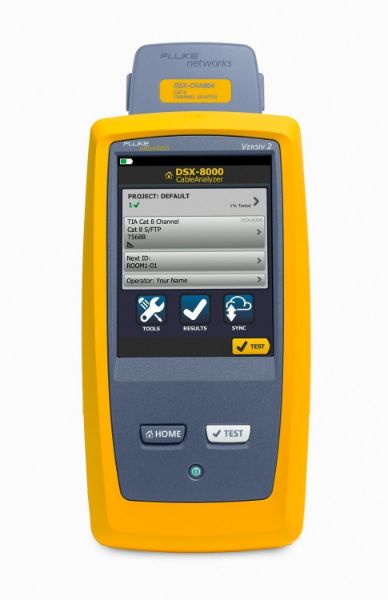 Picture of 2Ghz Quad Cable Analyzer OLTS Fiber Inspection & Wi-Fi