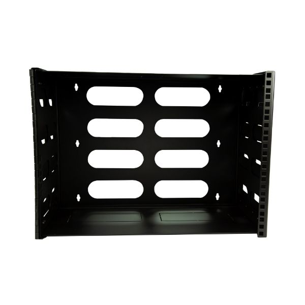 Picture of 8RU 19'' Wall Mount Foldable Bracket. Includes Top & Bottom Covers