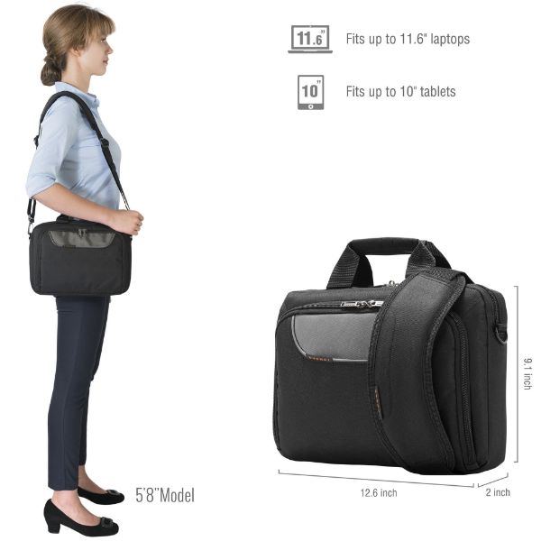 Picture of Advance Laptop Briefcase Designed to fit up to 11.6-In Devices Including iPad/Tablet