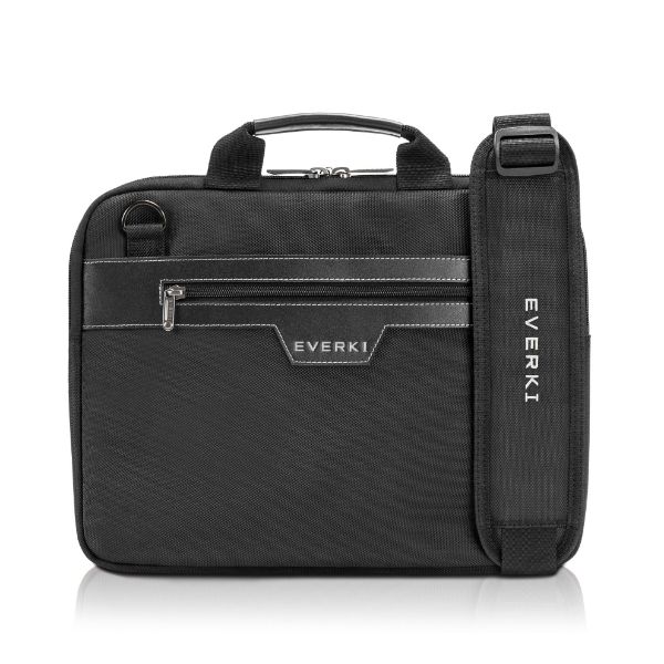 Picture of Business Laptop Briefcase up to 14.1'' w/ Premium Leather Handles & Accents Memory Foam