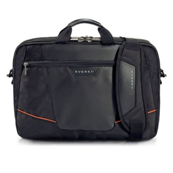 Picture of Flight Laptop Briefcase 16'' Checkpoint friendly design Felt-lined iPad/tablet pocket