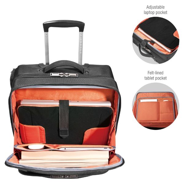Picture of Journey 16'' Laptop Trolley Magnetic quick access pocket Trolley Handle pass through