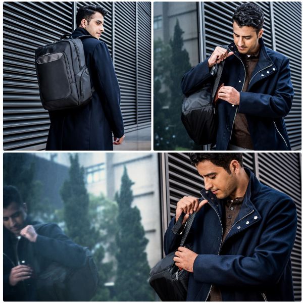 Picture of Advance Laptop Backpack. Up to 15.6''. Dedicated Pockets iPad/Pro/Kindle/tablet. Light