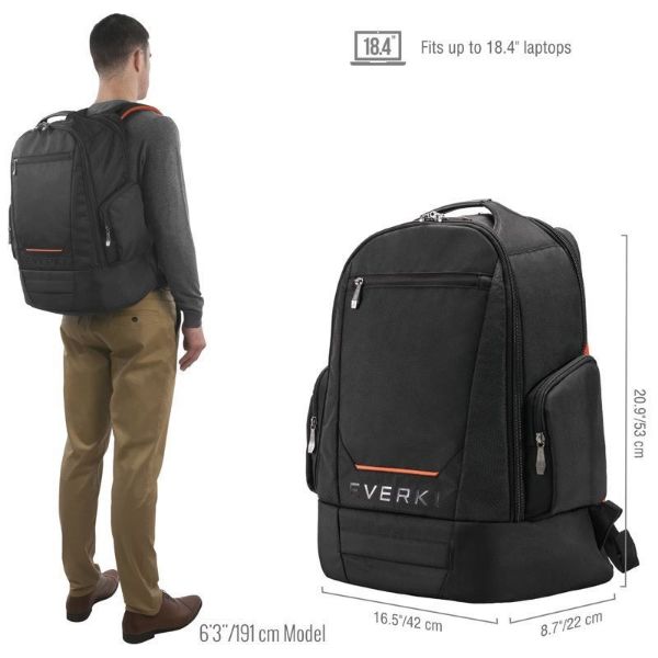 Picture of ContemPRO Laptop Backpack. Designed to Fit up to 18.4'' Notebooks. Spacious