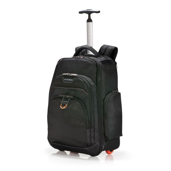 Picture of Atlas Wheeled Laptop Backpack. Notebooks 13-17.3''. Felt-lined iPad/Kindle/tablet