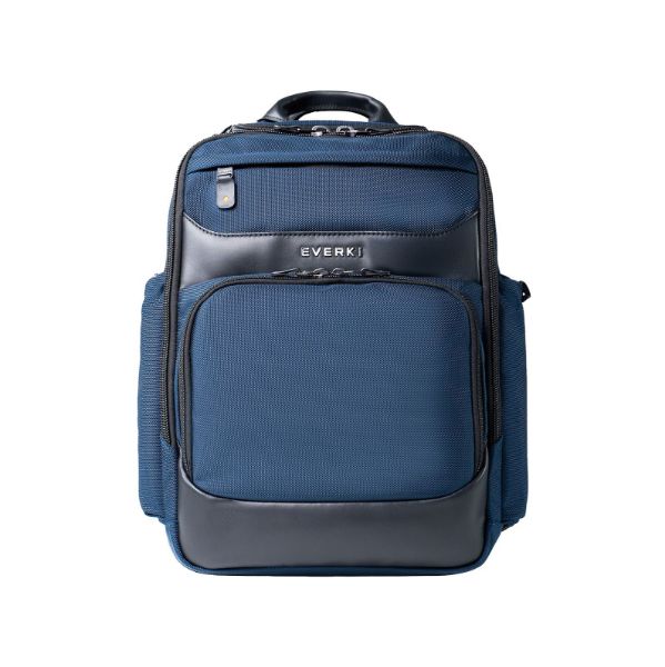 Picture of Onyx Navy Laptop Backpack. Up to 15.6''. Travel Friendly Hard-Shell