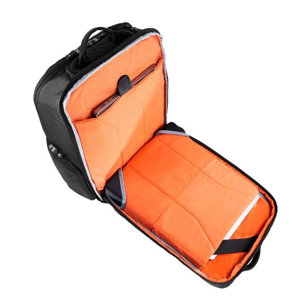 Picture of Onyx Navy Laptop Backpack. Up to 17.3''. Travel Friendly Hard-Shell