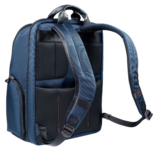Picture of Onyx Navy Laptop Backpack. Up to 17.3''. Travel Friendly Hard-Shell