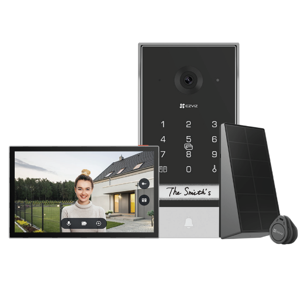 Picture of Smart Home 2K Video Doorphone w/ Solar-powered Charging Panel