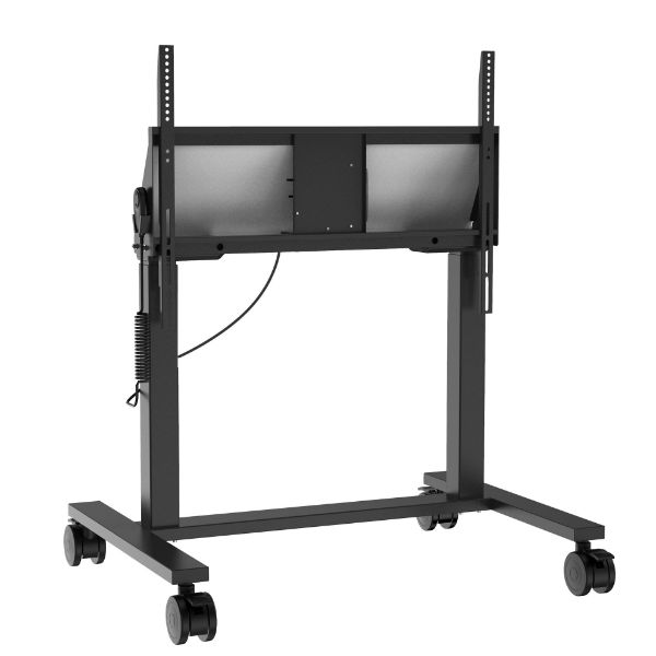 Picture of Height Adjustable Motorised Mobile Rolling Trolley/Stand