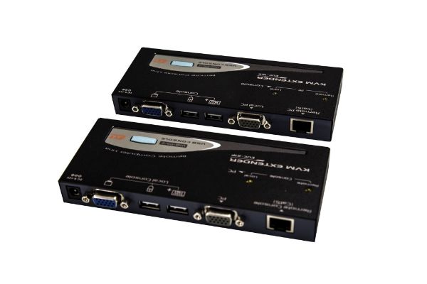 Picture of Console Extender Allows VGA mouse & keyboard signals to be extended up to 150m using Cat6