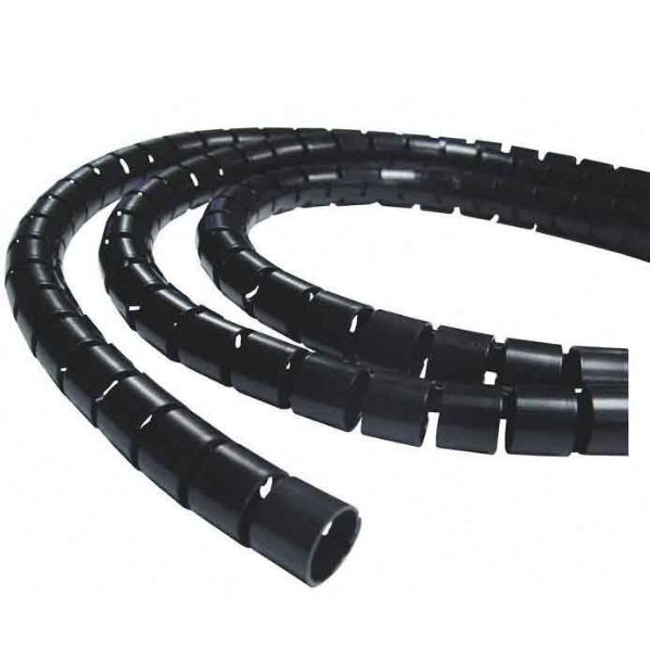 Picture of 20mx25mm Easy Wrap Cable Management Solution Bulk Packed Black Includes Tool