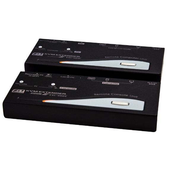 Picture of Console Extender Allows VGA mouse & keyboard signals to be extended up to 200m using Cat7
