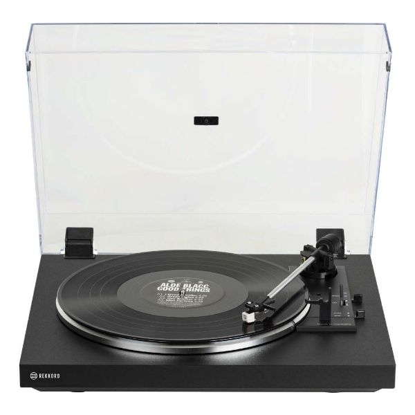 Picture of Turntable Black AT3600L Cartridge w/ 33 & 45 RPM Automatic Entry Level Turntabl